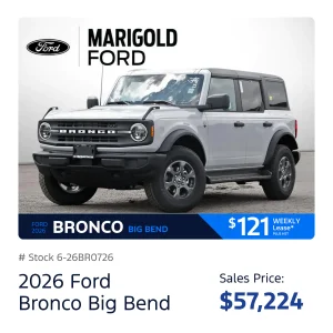 MS - 2026 Ford Bronco Big Bend