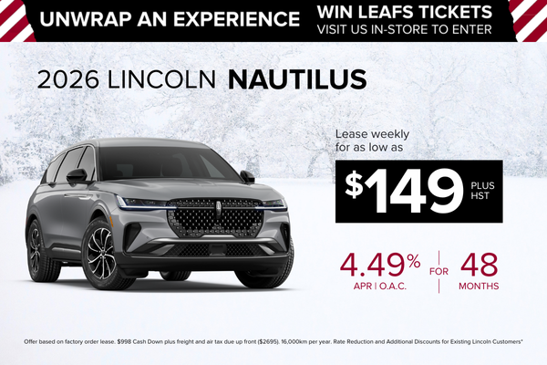 2026 Lincoln Nautilus | Factory Order Offer