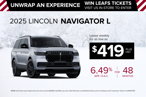 2025 Lincoln Navigator L | Lease Offer