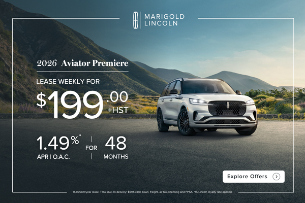 2026 Lincoln Aviator Premiere | Factory Order Lease Offer