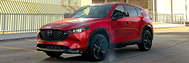 2025 Mazda CX-5 front side view parked