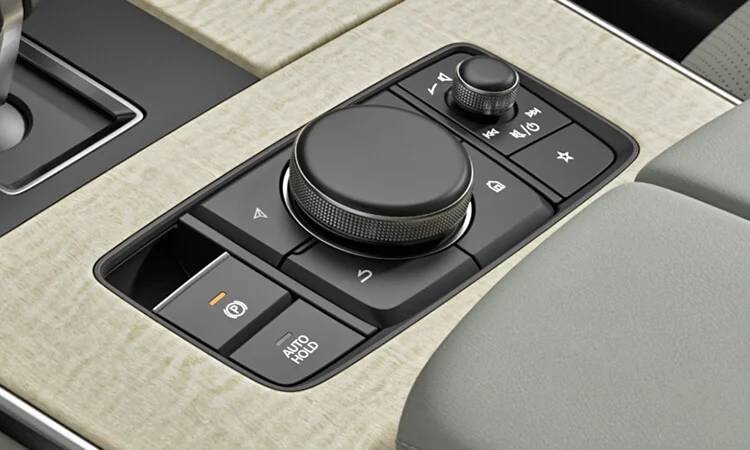 A smart-looking dial and accompanying buttons