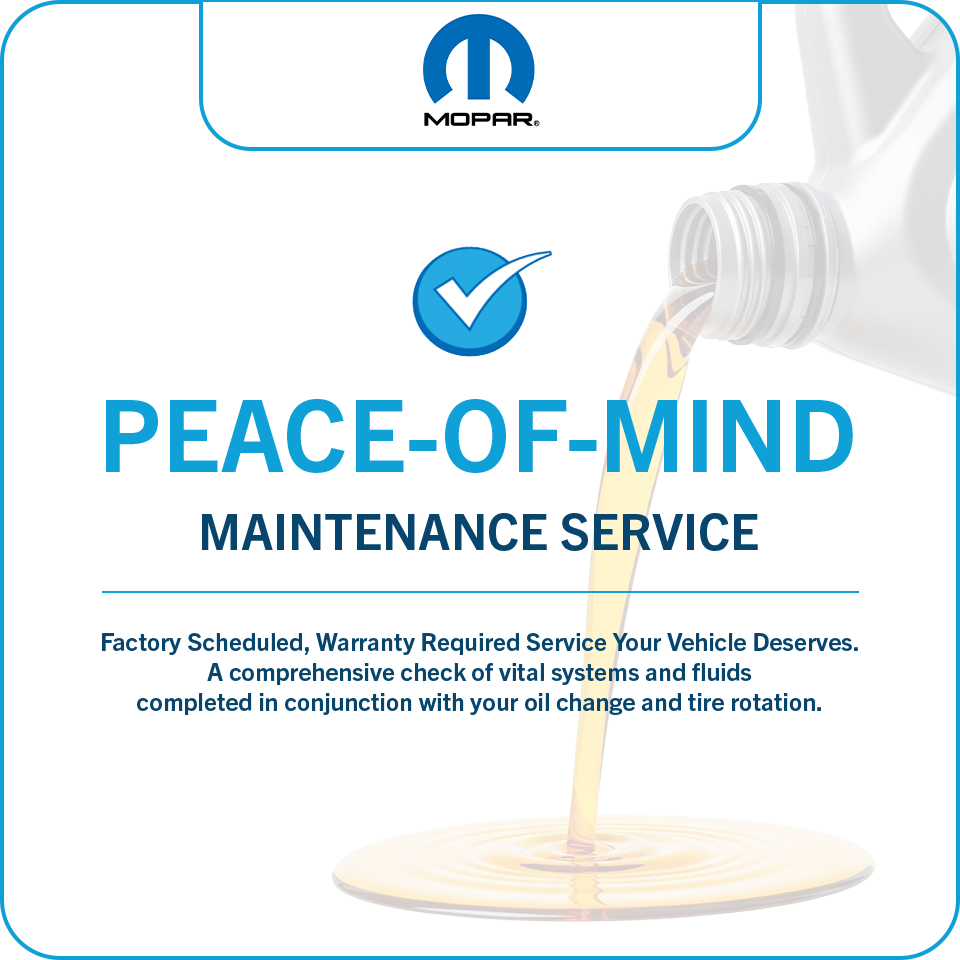 PEACE-OF-MIND MAINTENANCE SERVICE