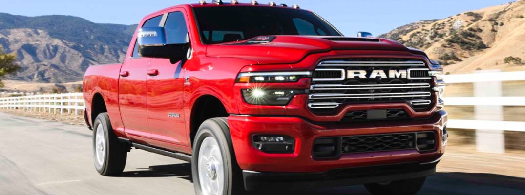 2026 Ram 2500 driving down street