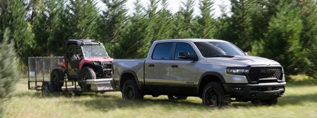 Ram 100 pulling four wheeler