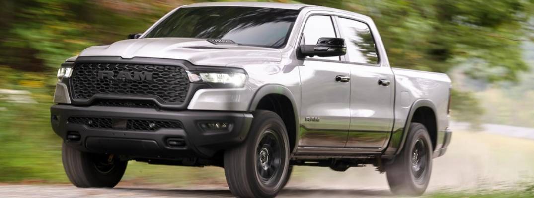 2026 Ram 1500 driving down road