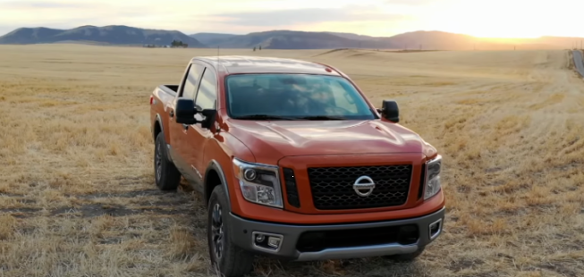2019 Orange Nissan Titan