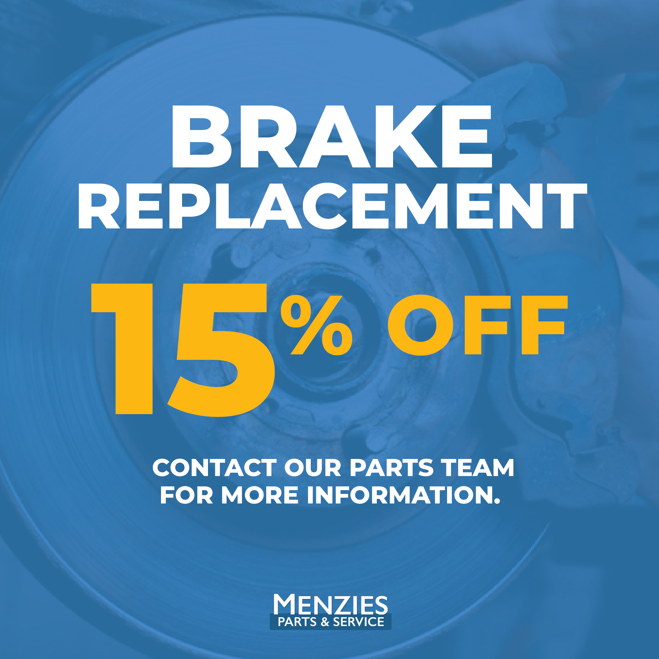 Brake Pad & Rotor Replacement