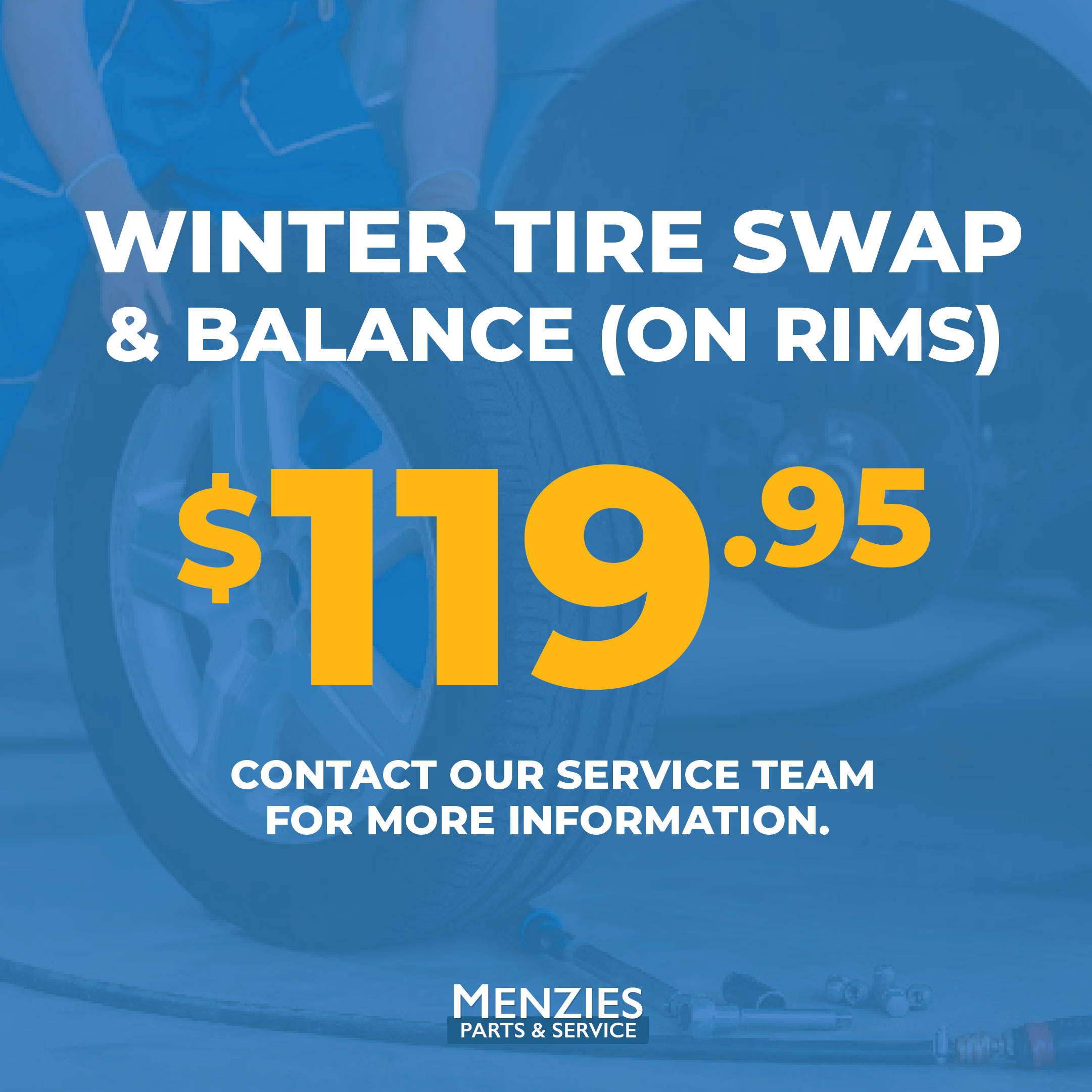 Winter Tire Swap & Balance Combo