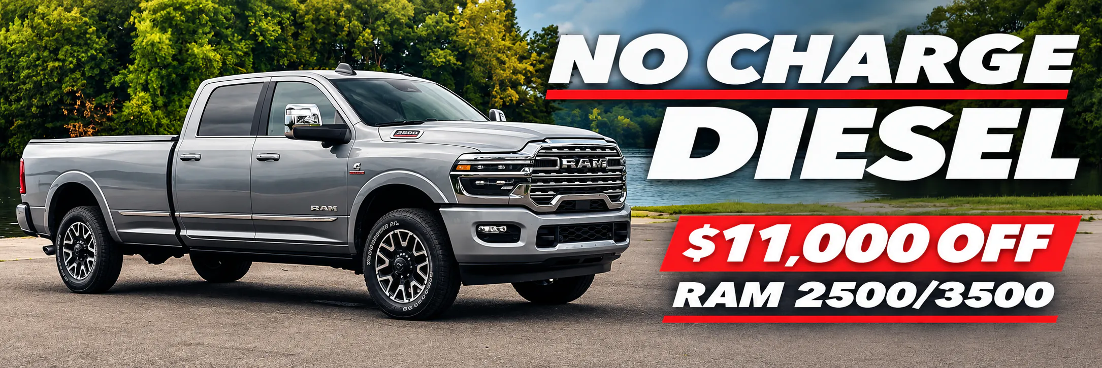No-Charge Diesel RAM Truck Deal No Charge Diesel Ram 2500/3500
