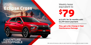 2026 Mitsubishi Eclipse Cross