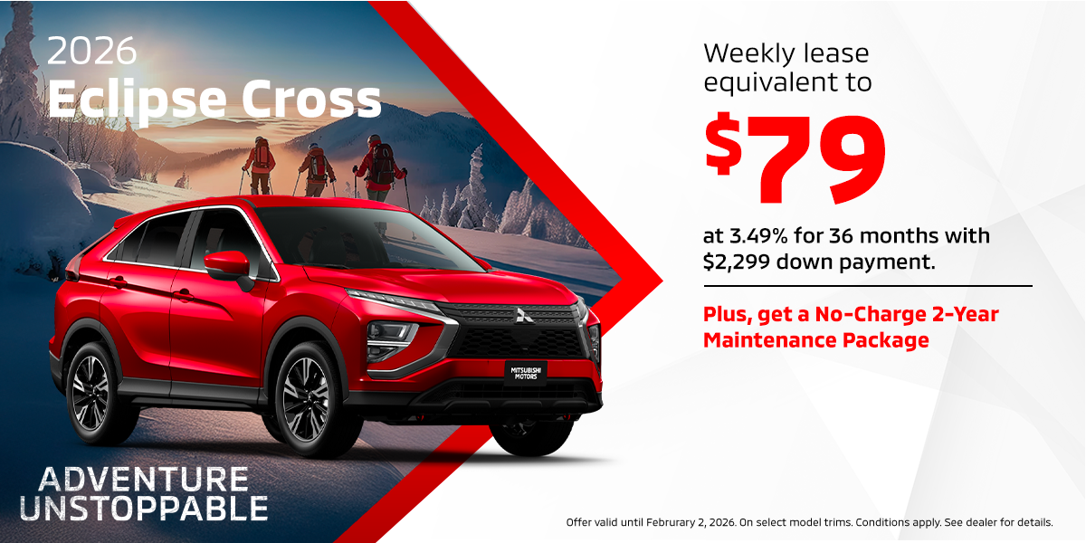 2026 Mitsubishi Eclipse Cross