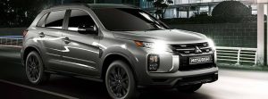 2026 Mitsubishi RVR driving at night in the city