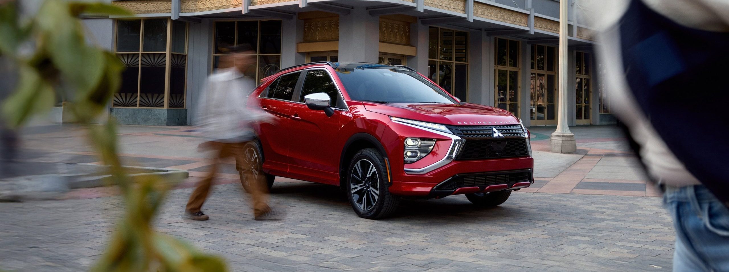 2026 Mitsubishi Eclipse Cross parked with people walking around it
