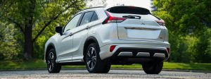 2026 Mitsubishi Eclipse Cross 3/4s rear angle