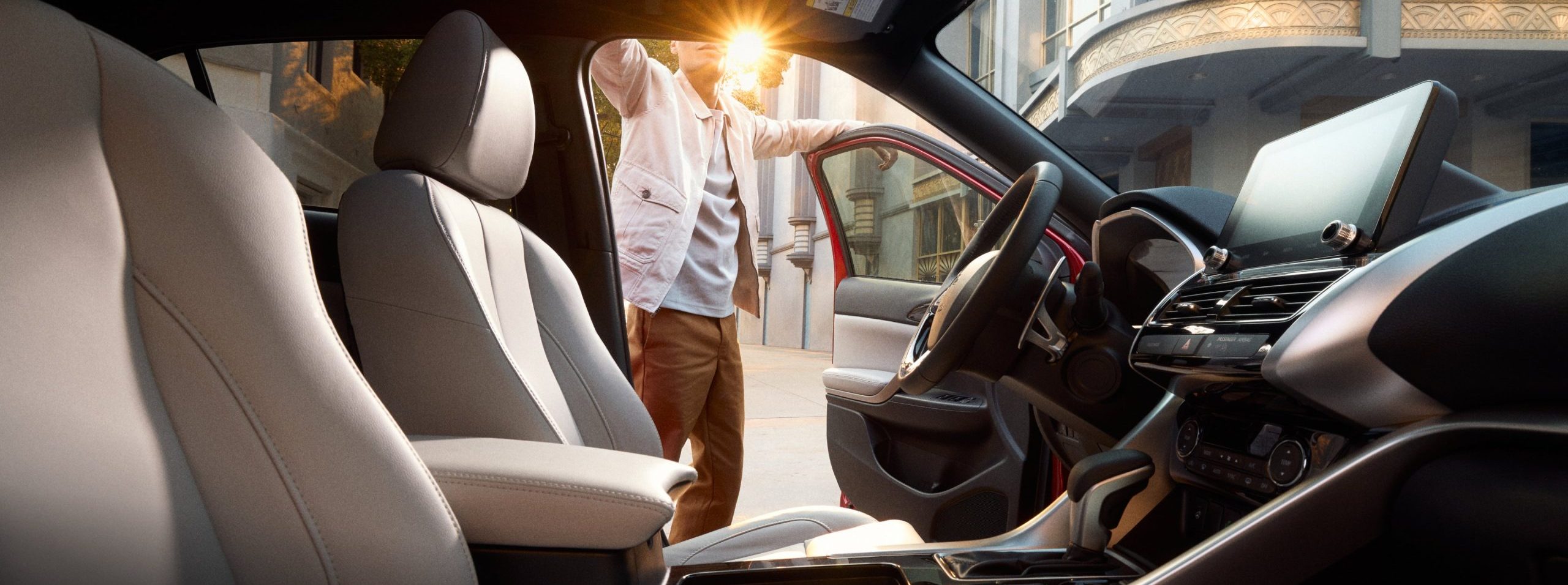 2026 Mitsubishi Eclipse Cross passenger and driver seat interior