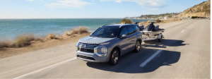 2026 Mitsubishi Outlander PHEV Towing a jetski
