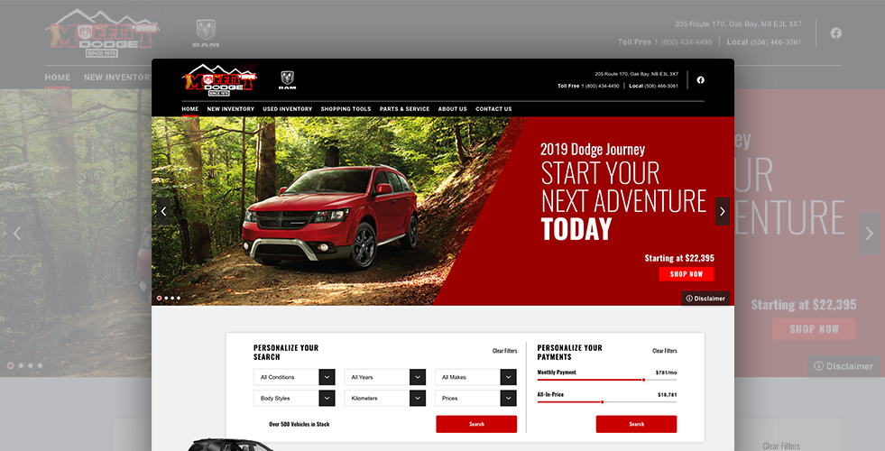 Moffitt Dodge Chrysler Ltd. We Are Open Visit Us InStore