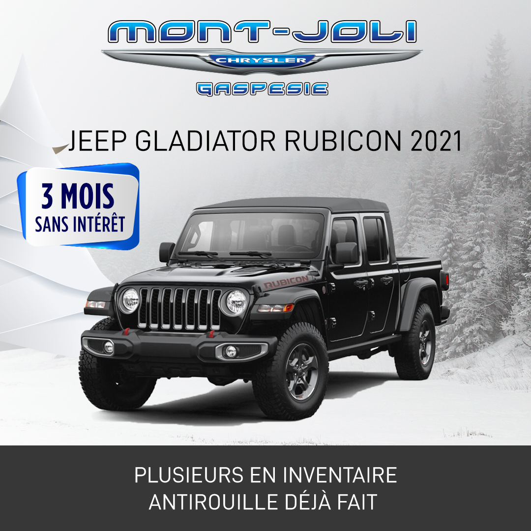 Jeep Gladiator Rubicon 2021 Jeep Gladiator Rubicon 2021