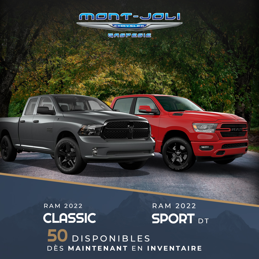 50 Ram Disponibles dès maintenant ! 50 Ram Disponibles dès maintenant !