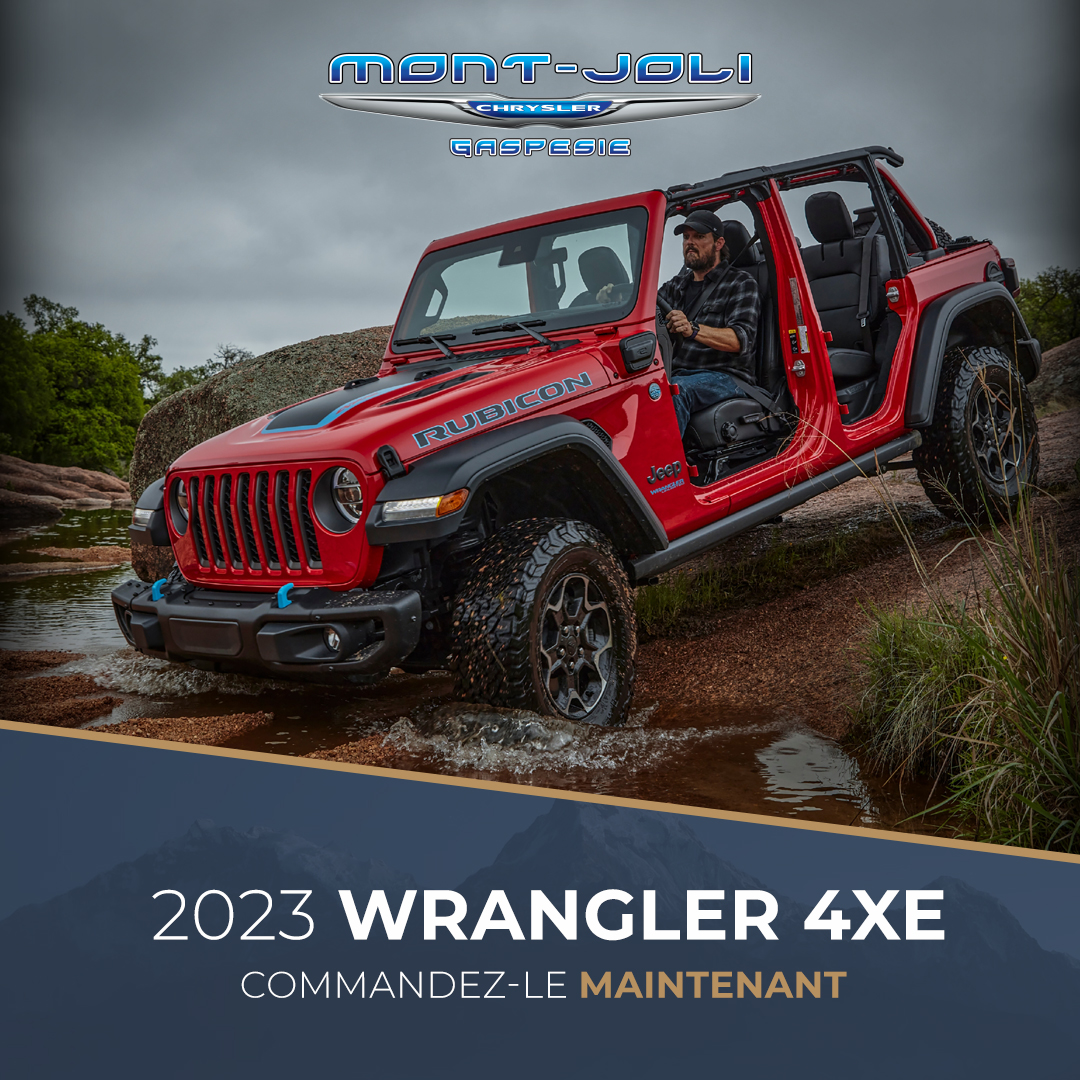Jeep Wrangler 4xe 2023 Jeep Wrangler 4xe 2023