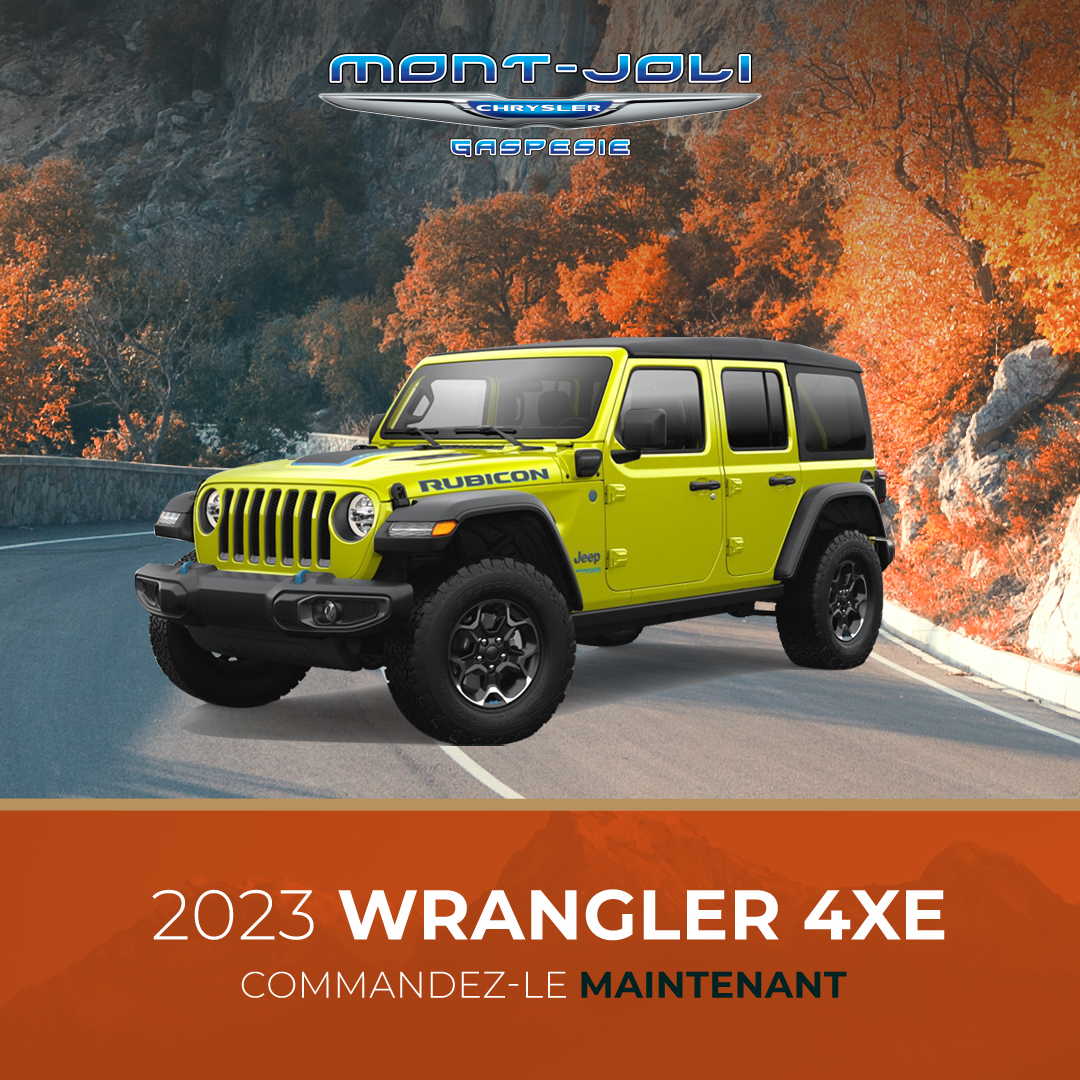 Jeep Wrangler 4xe 2023 Jeep Wrangler 4xe 2023