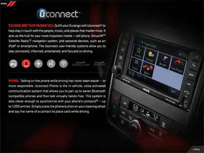 Navigation System, Dodge Uconnect®