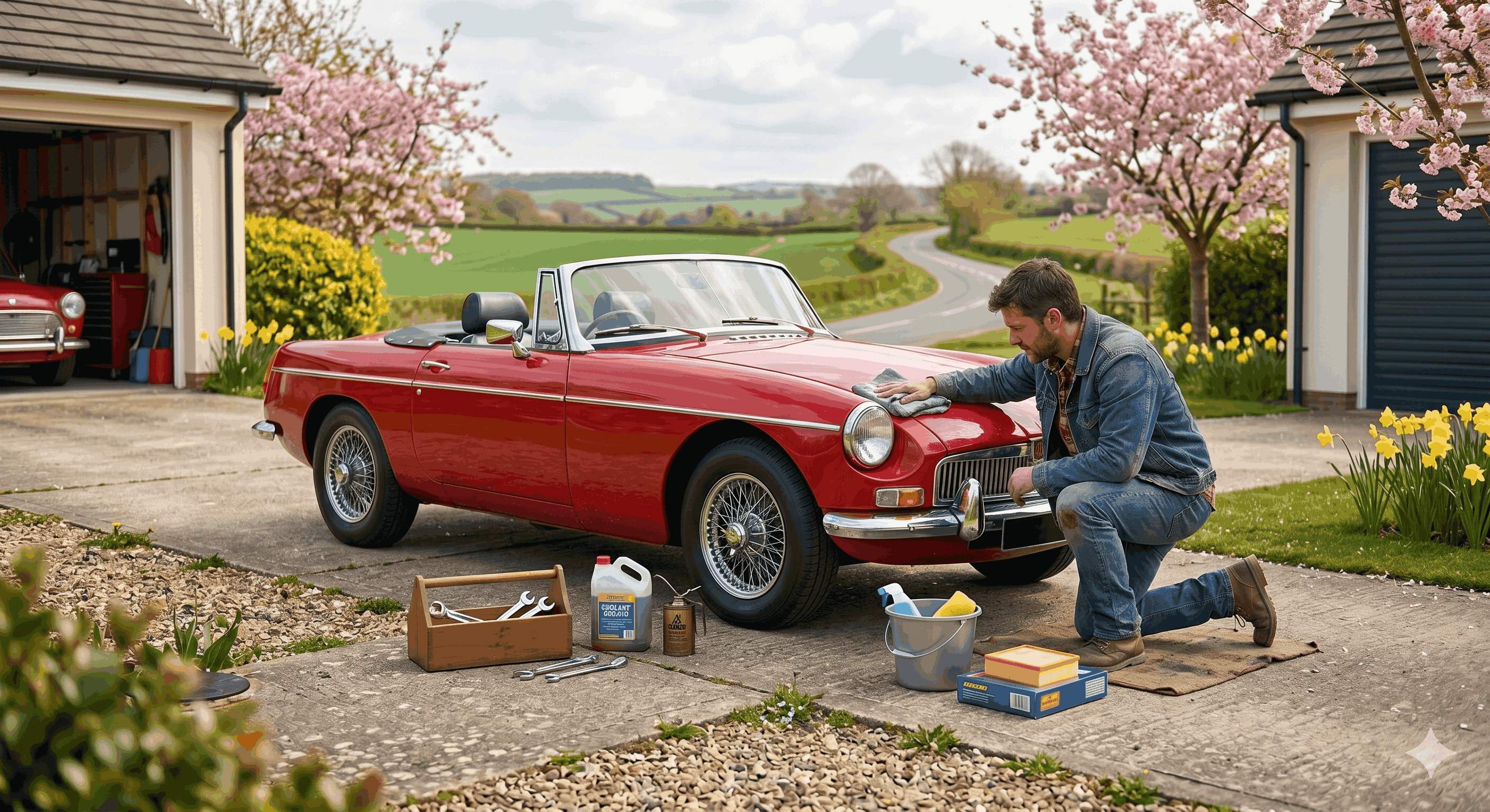 Prepare Your Classic Car for Spring Driving