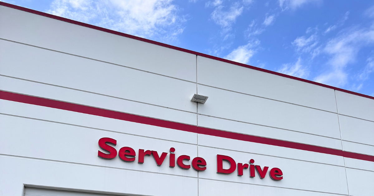 A 2024 Honda Prologue in front of Murray Honda in Chilliwack 