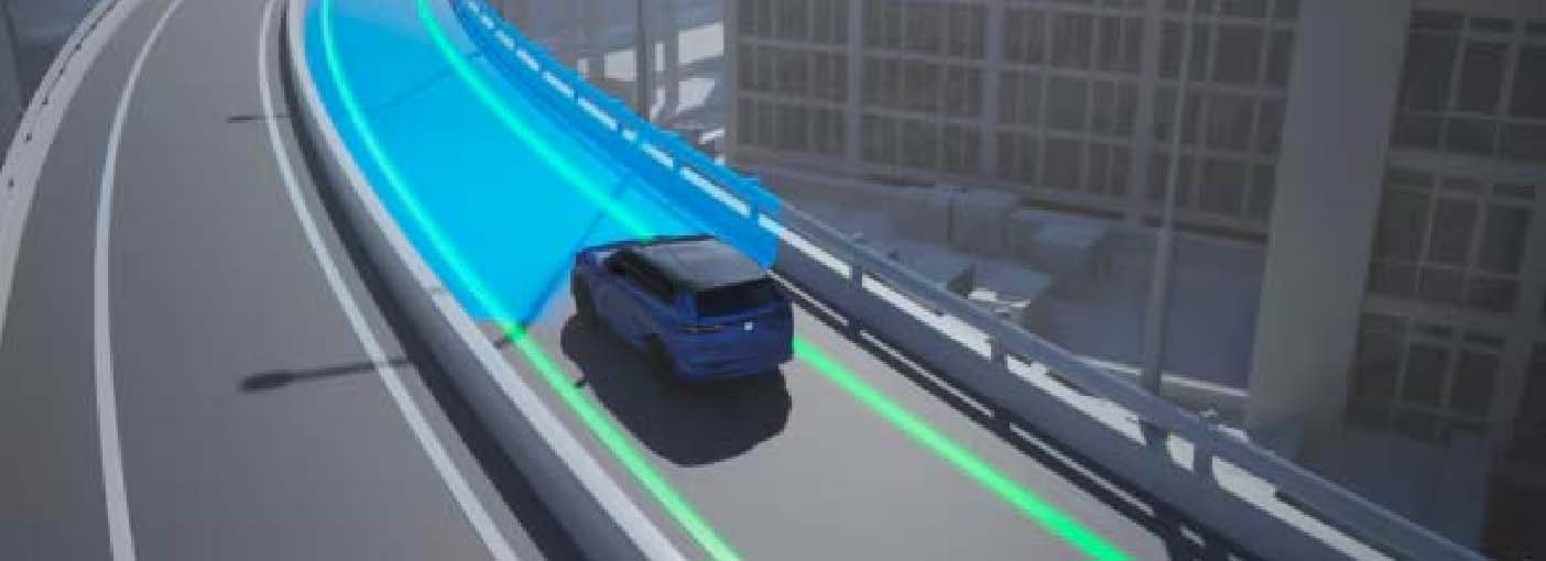 Lane Keeping Assist System* (LKAS) with Traffic Jam Assist