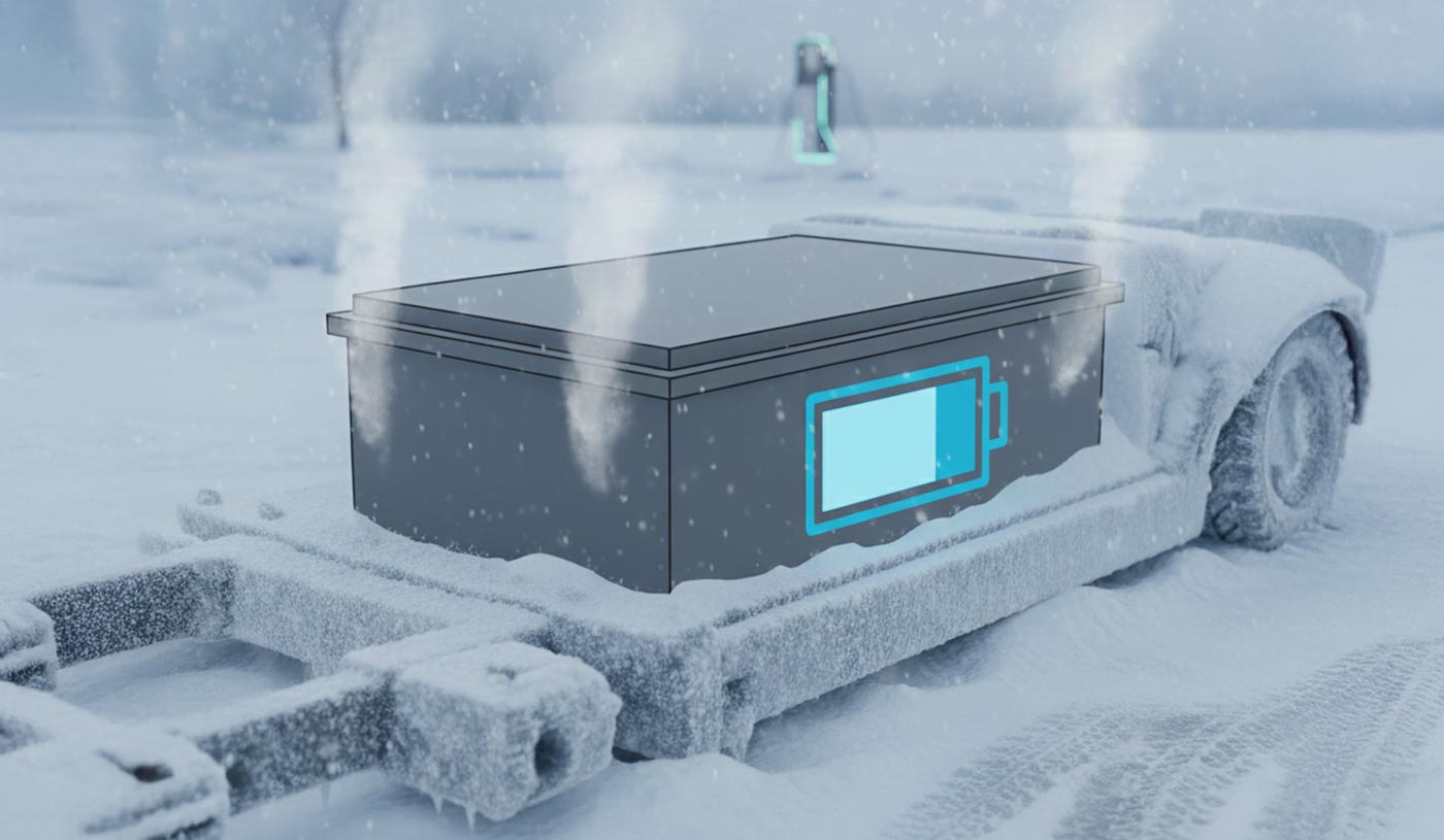 EV Battery performance in cold weather