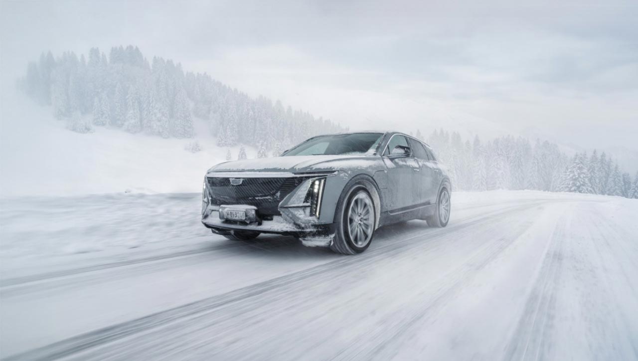 Cadillac Lyriq winter snow performance