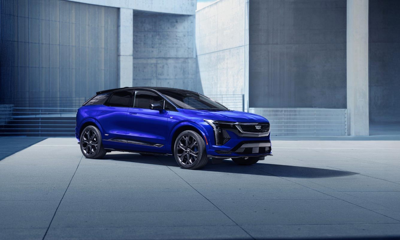 2026 Cadillac OPTIQ-V Deep Ocean Blue