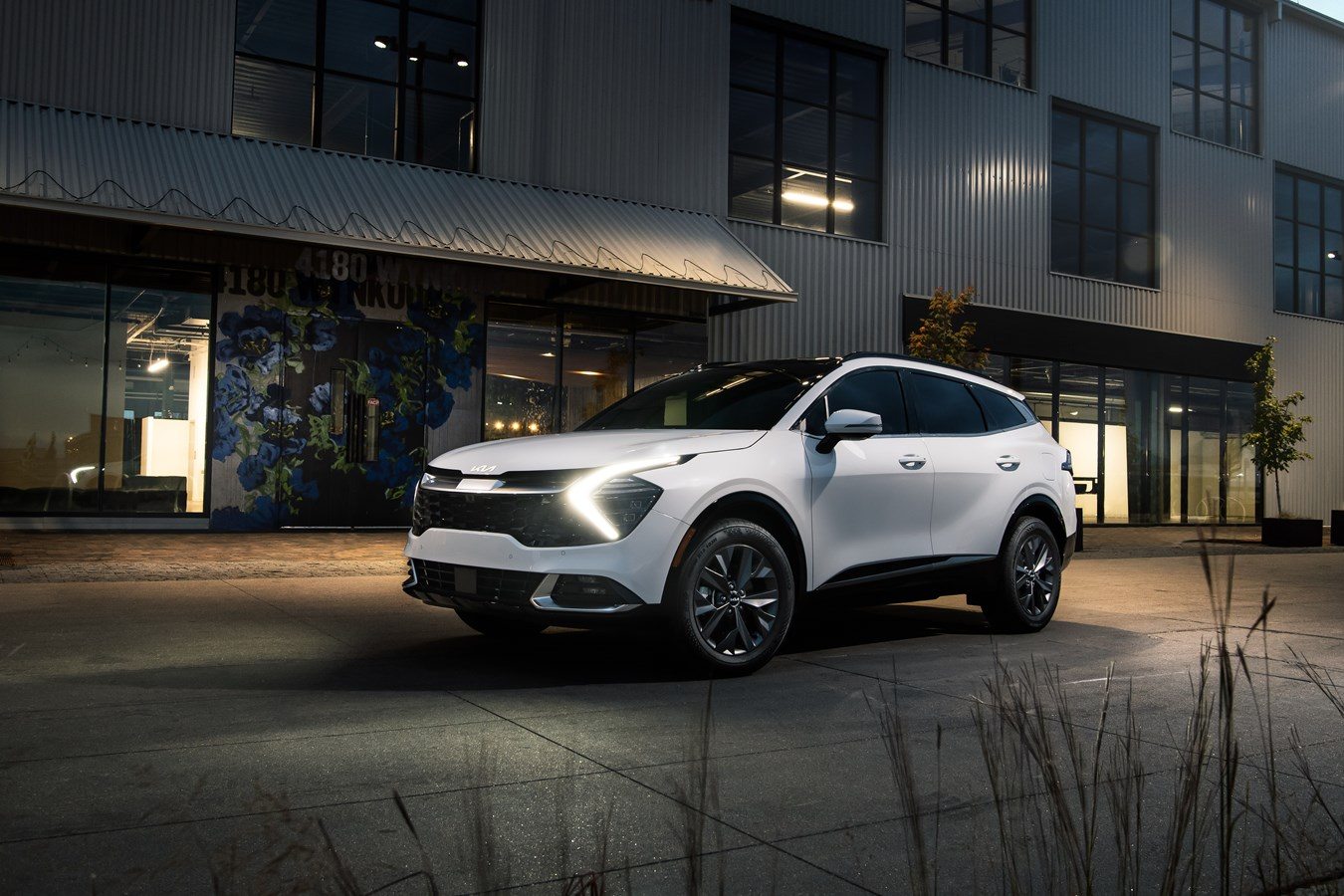 2023 Sportage in the city