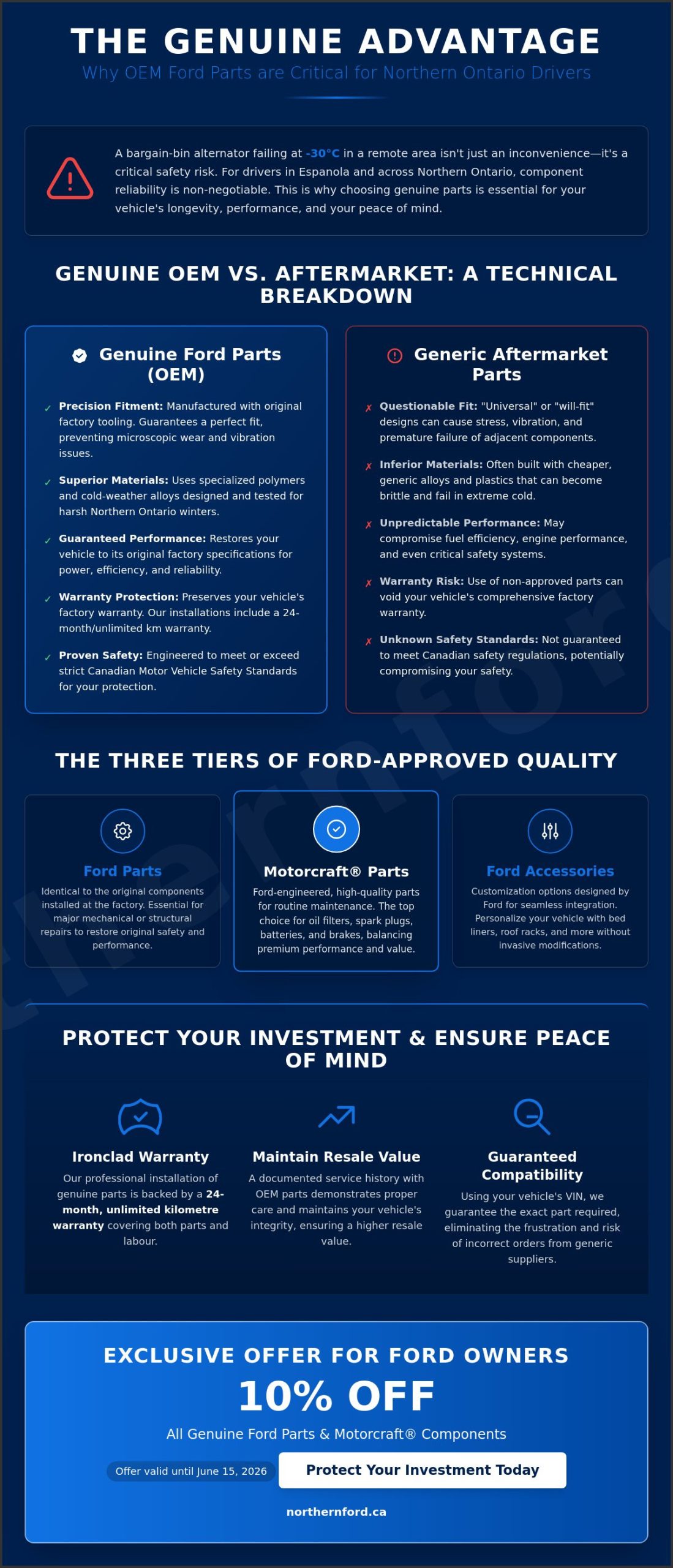 Genuine Ford Parts in Espanola: The Complete Guide to OEM Quality and Reliability