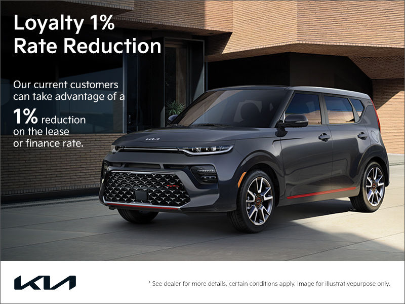 1% Loyalty rate reduction