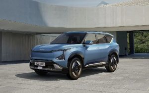2026 Blue Kia EV5
