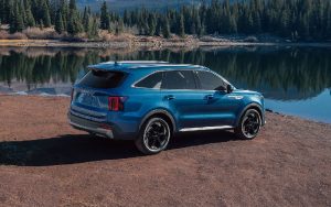 2026 Blue Kia Sorento Phev