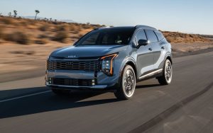 2026 Blue Kia Sportage HEV