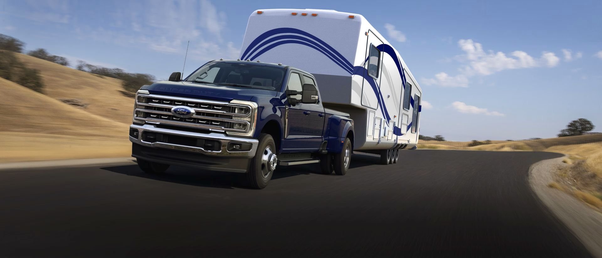 2026 ford f-250 super duty towing trailer