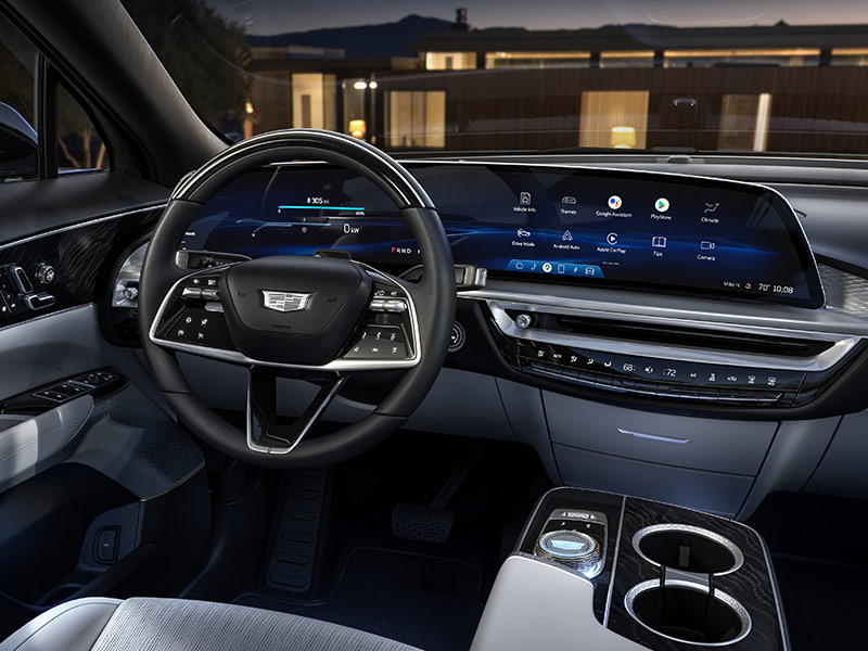 New 2026 Cadillac LYRIQ Midsize Luxury Electric SUV Interior Comfort Features and Technology