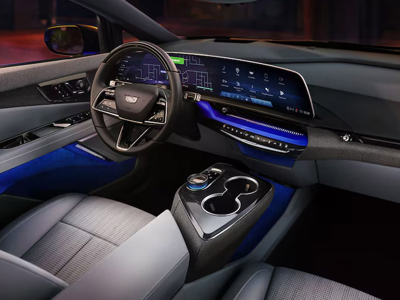 New 2026 Cadillac OPTIQ Electric Compact Luxury SUV Interior Comfort Features and Technology