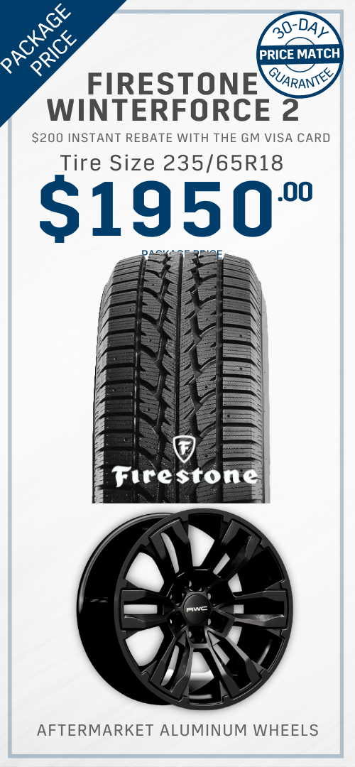 Cadillac XT6 Firestone winter tires Oshawa Cadillac XT6 Firestone winter tires Oshawa