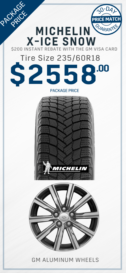 Cadillac XT4 Michelin winter tires Oshawa Cadillac XT4 Michelin winter tires Oshawa