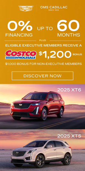 Drive Luxury for Less – Cadillac + Costco Bonus Event