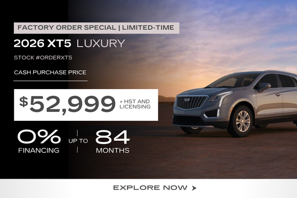  Cadillac XT5 Oshawa