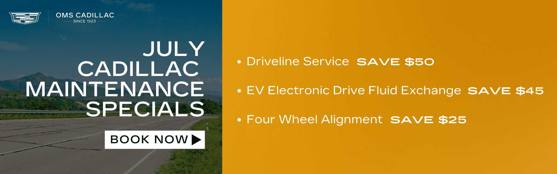 Service Specials Cadillac Oshawa
