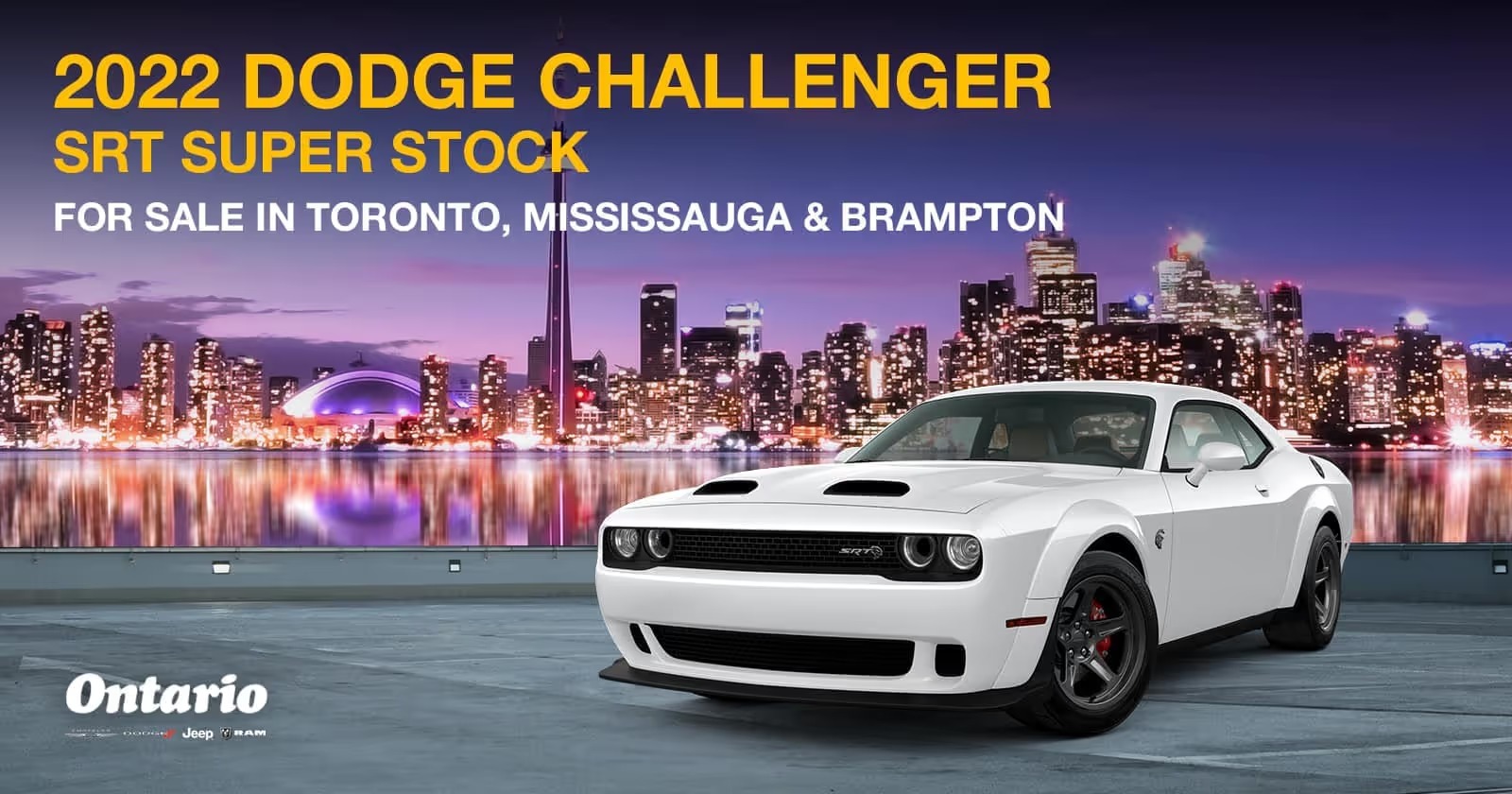 2022 Dodge Challenger SRT® Super Stock for Sale in Toronto, Mississauga, Brampton