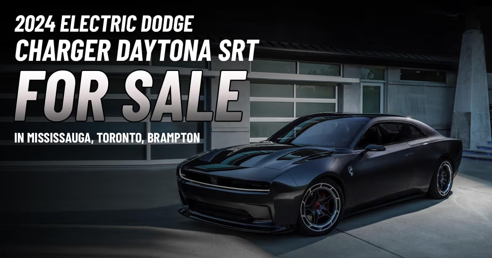 Electric Dodge Charger Daytona SRT for Sale in 2024 | Toronto, Mississauga, Brampton