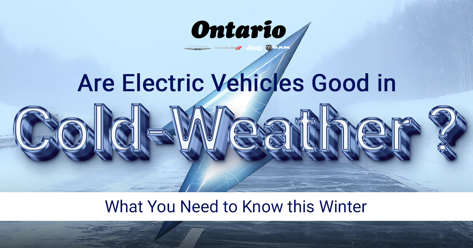 Are Electric Vehicles Good in Cold Weather? What You Need to Know this Winter